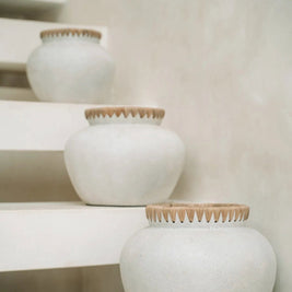 The Styly Vase - Concrete Natural - Small