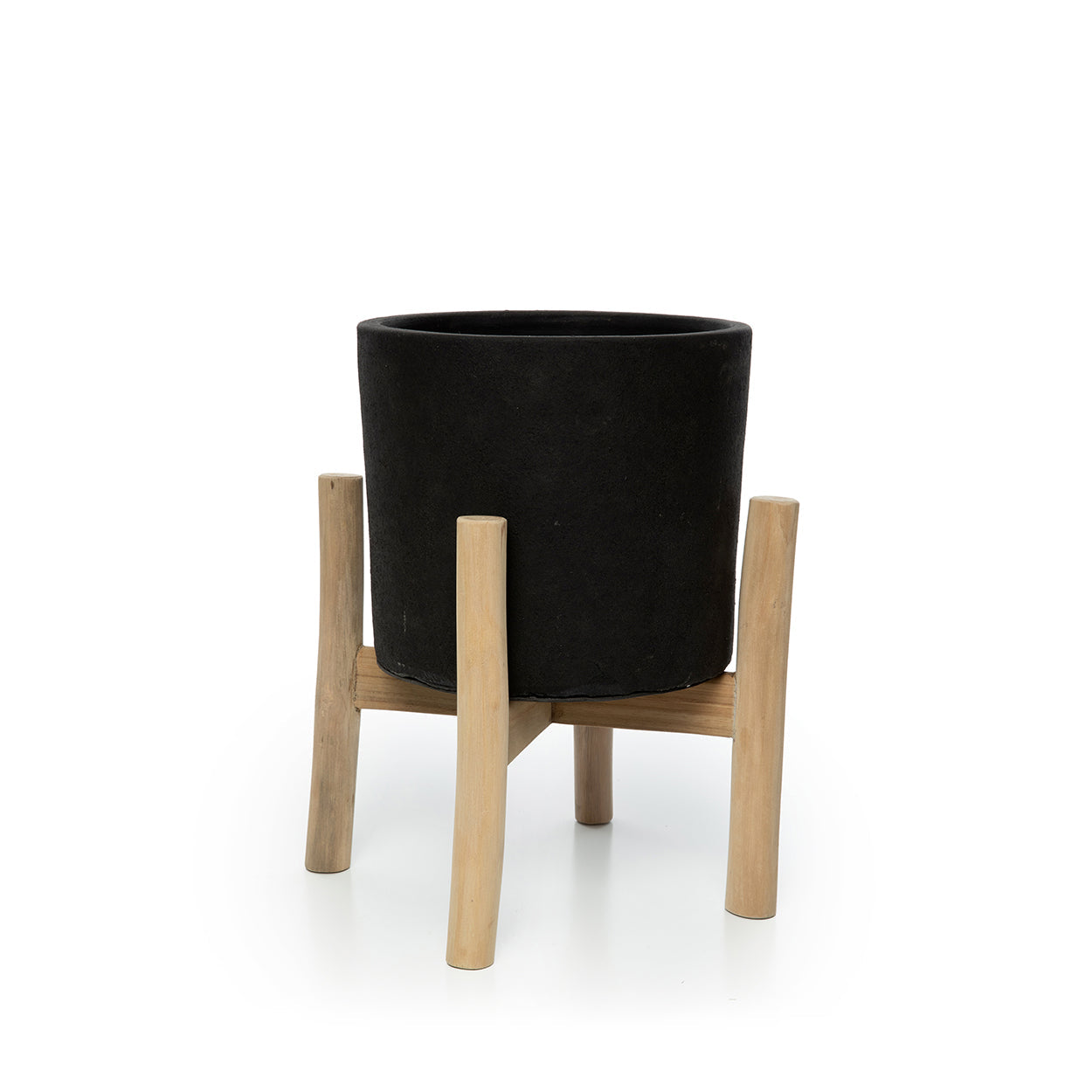 The Charcoal Low - Black Natural - Small