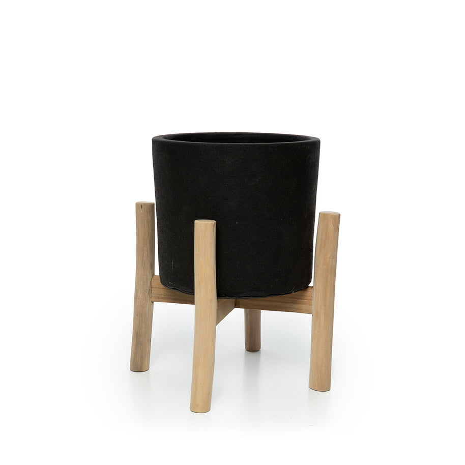 The Charcoal Low - Black Natural - Small