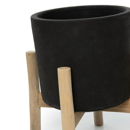 The Charcoal Low - Black Natural - Small