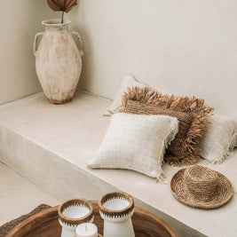 The Pretty Candle Holder - White Natural - M