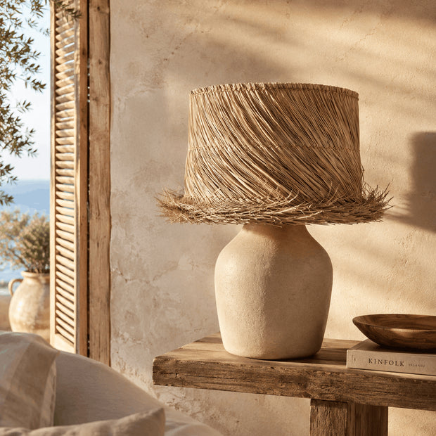The Pandan Table Lampshade - Natural