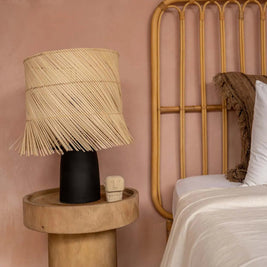 The Rattan Table Lampshade - Natural