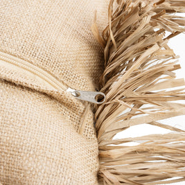The Jute Bonita Cushion Cover - Natural - 30 x 50 cm