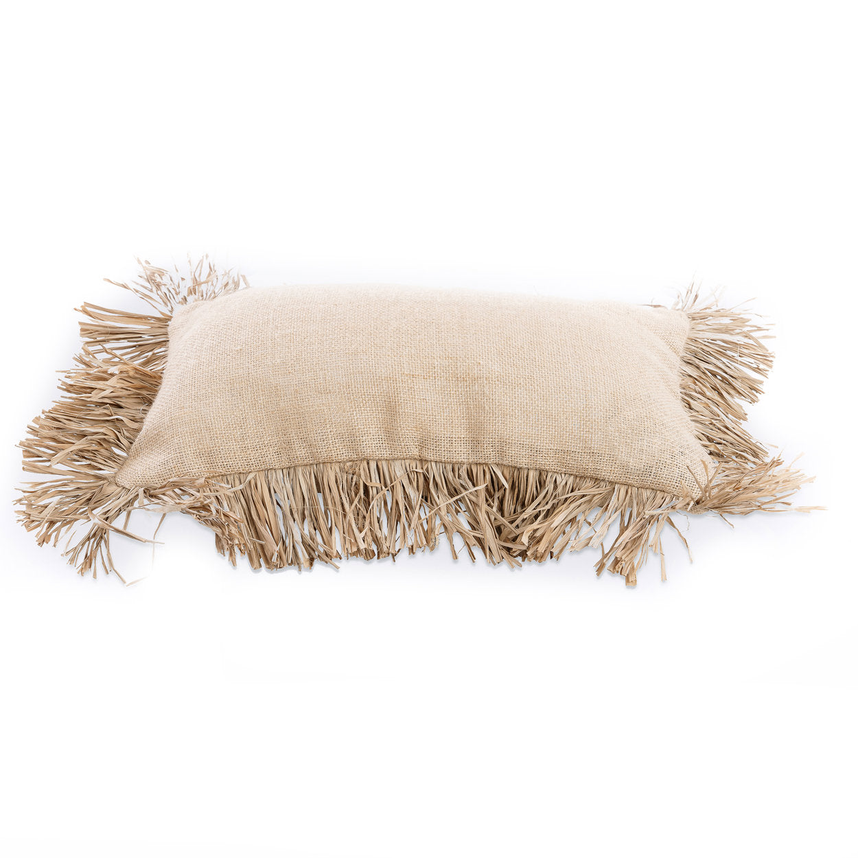 The Jute Bonita Cushion Cover - Natural - 30 x 50 cm