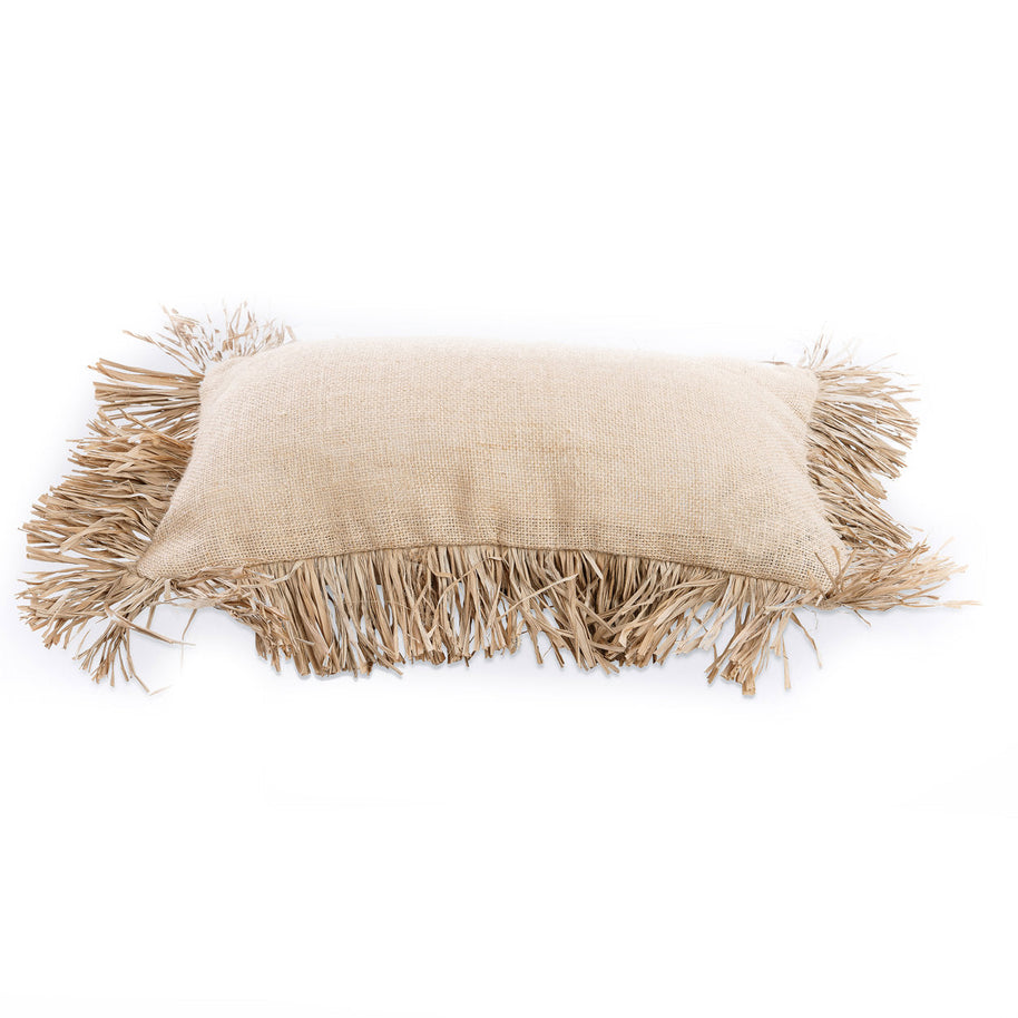 The Jute Bonita Cushion Cover - Natural - 30 x 50 cm