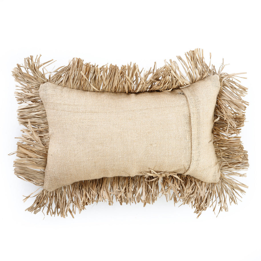 The Jute Bonita Cushion Cover - Natural - 30 x 50 cm