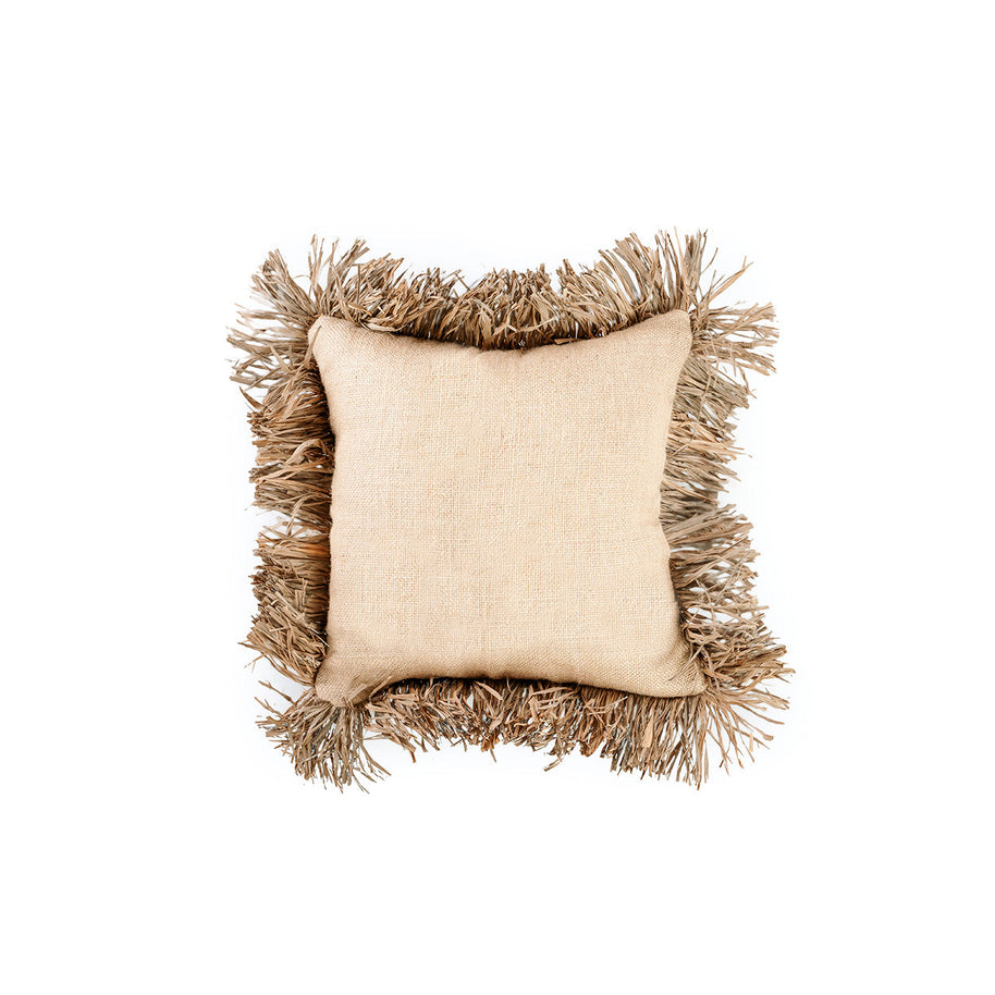 Jute Bonita Cushion Cover - Natural - 40 x 40 cm
