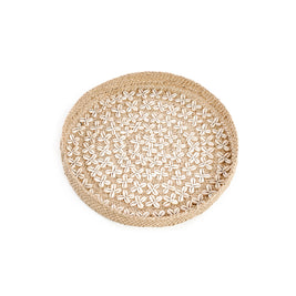 The Costa Shell Plate - Natural White - M