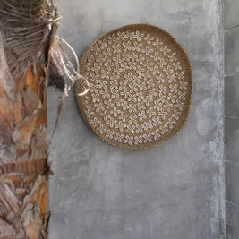 The Costa Shell Plate - Natural White - M