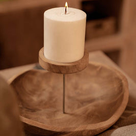 The Candle Plate - Natural