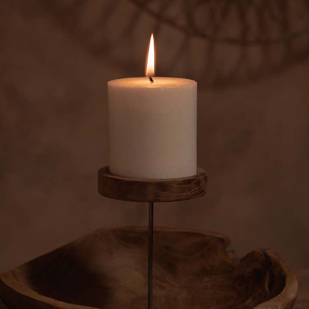 The Candle Plate - Natural
