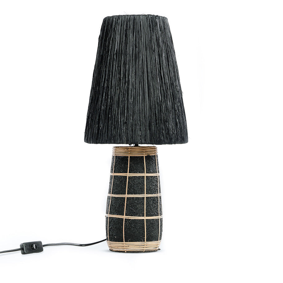 The Naxos Table Lamp - Black/Natural