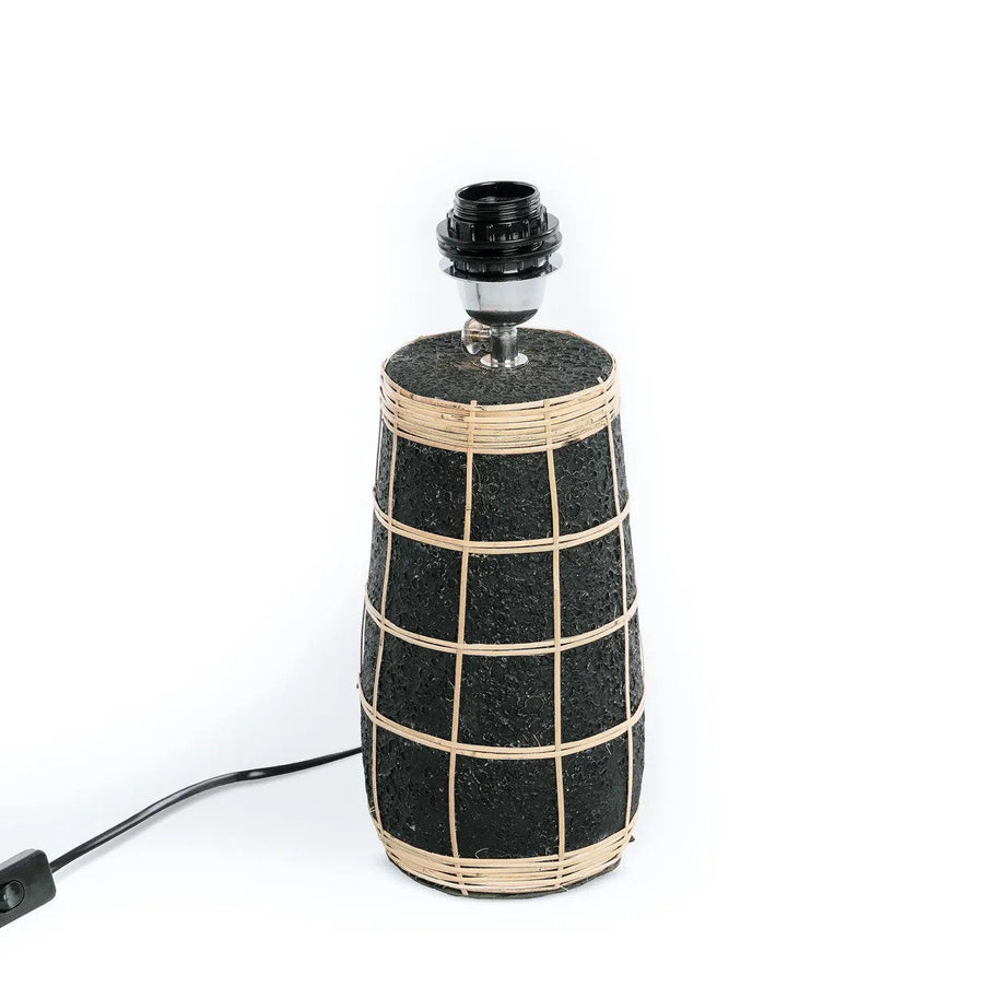 The Naxos Table Lamp - Black/Natural