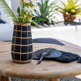 The Cutie Vase - Black Natural - M