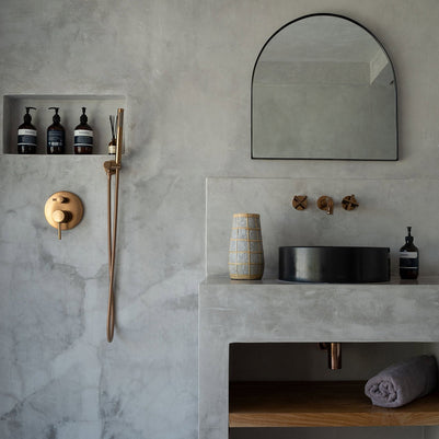 The Cutie Vase - Concrete Natural - L