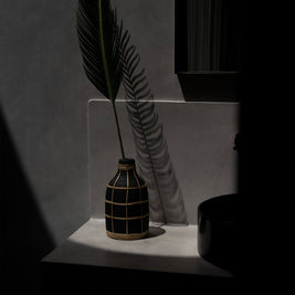 The Whoopy Vase - Black/Natural - L