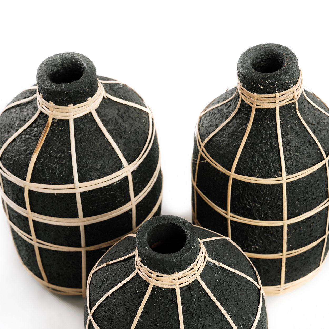 The Whoopy Vase - Black/Natural - L