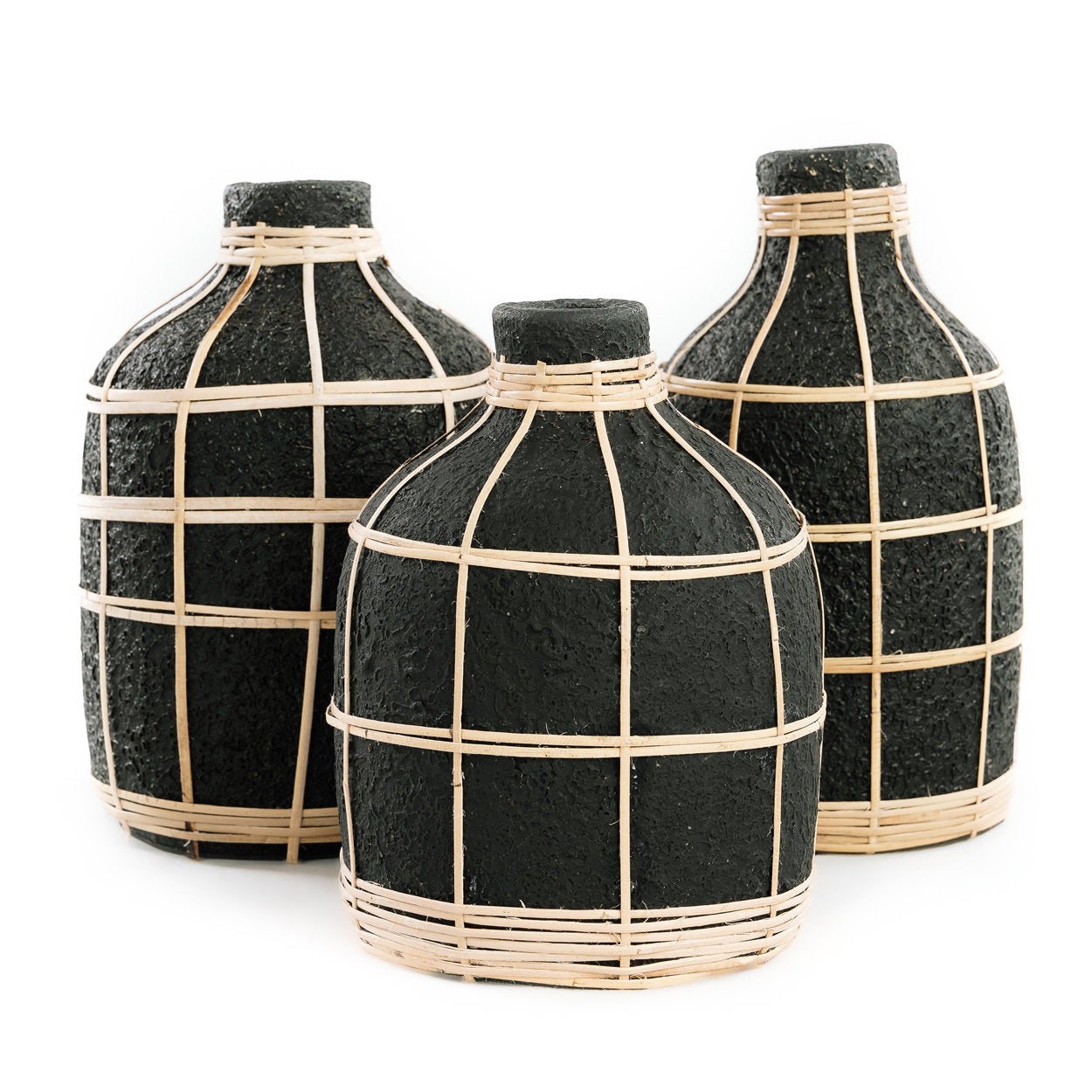 The Whoopy Vase - Black/Natural - L