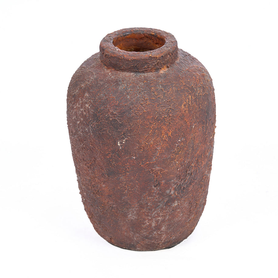 The Clay Echo Vase - Burgundy - Small
