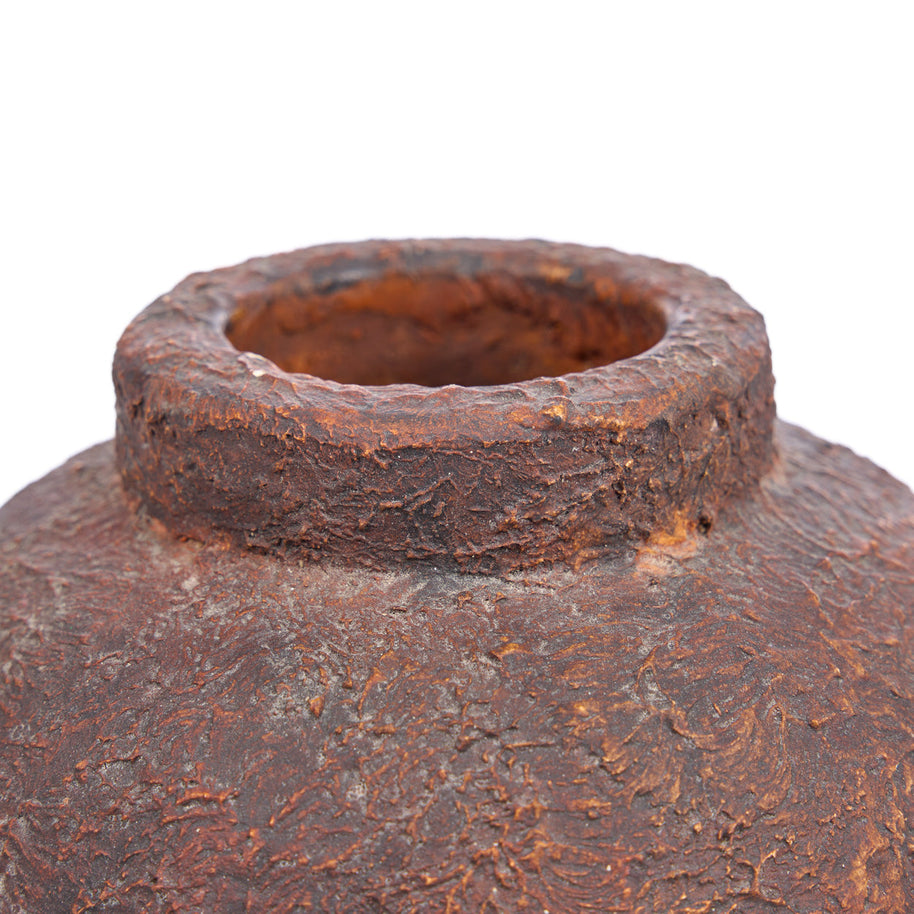 The Clay Echo Vase - Burgundy - Small