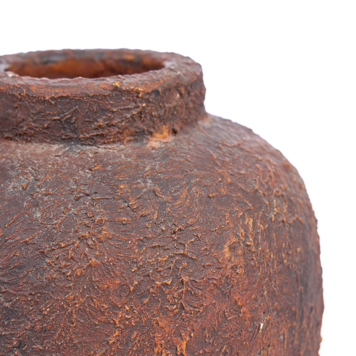 The Clay Echo Vase - Burgundy - Small