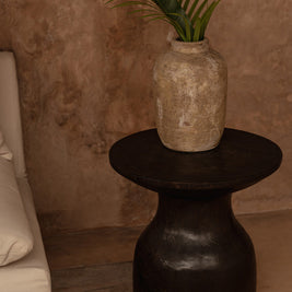 The Clay Echo Vase - Cream - Medium