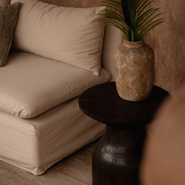 The Clay Echo Vase - Cream - Medium