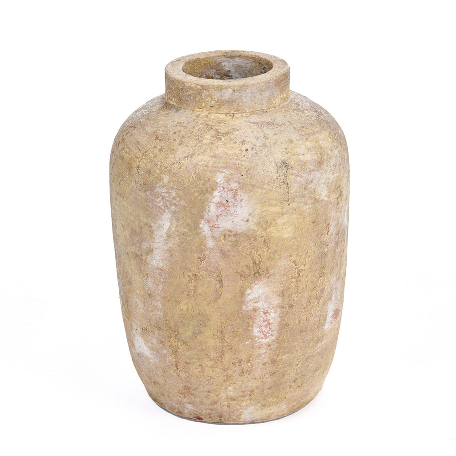 The Clay Echo Vase - Cream - Medium