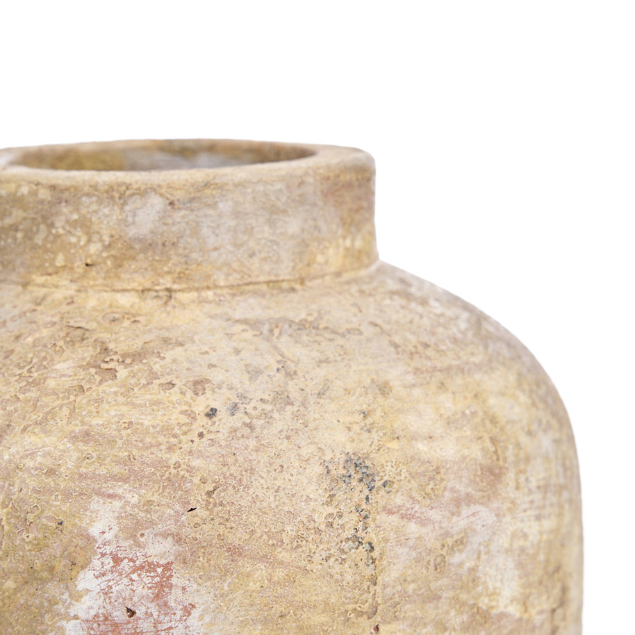 The Clay Echo Vase - Cream - Medium