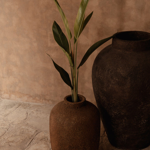 The Clay Echo Vase - Terracotta - Large