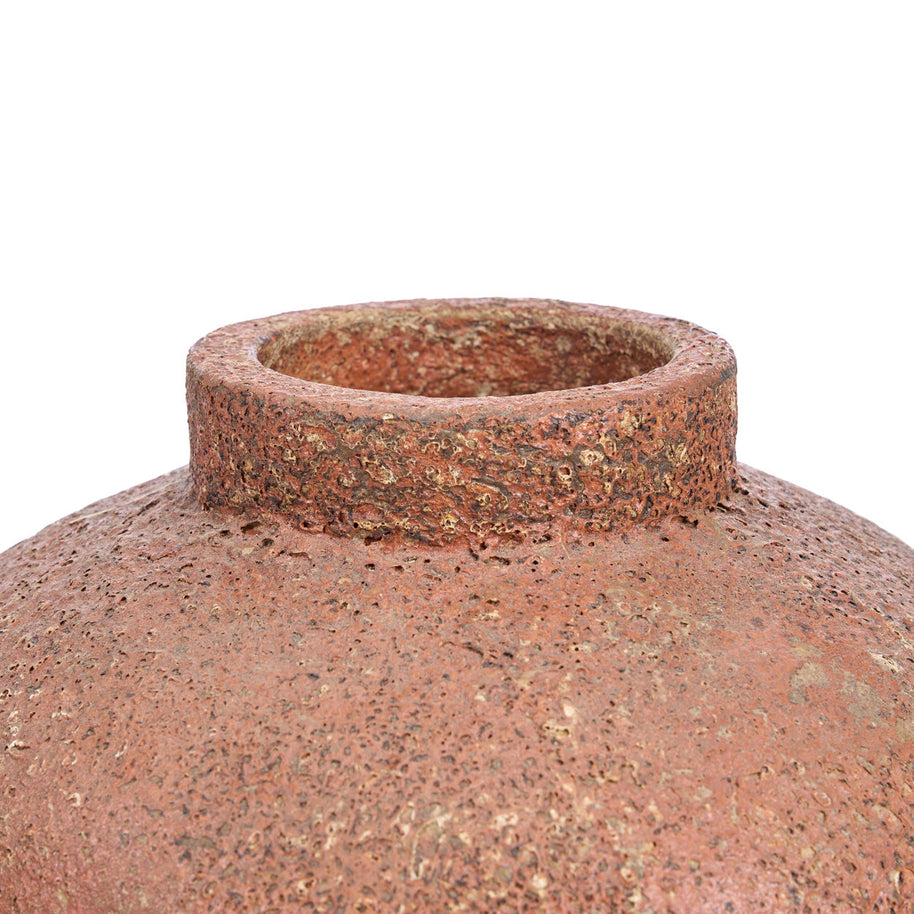 The Clay Echo Vase - Terracotta - Large