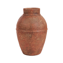The Amphora Rustica Vase - Terracotta - Large