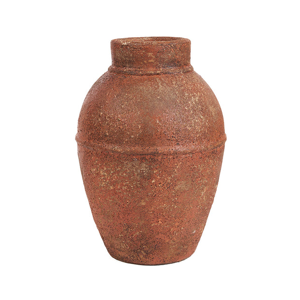 The Amphora Rustica Vase - Terracotta - Large