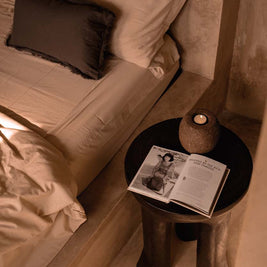 The Cavestone Candle Holder - Terracotta