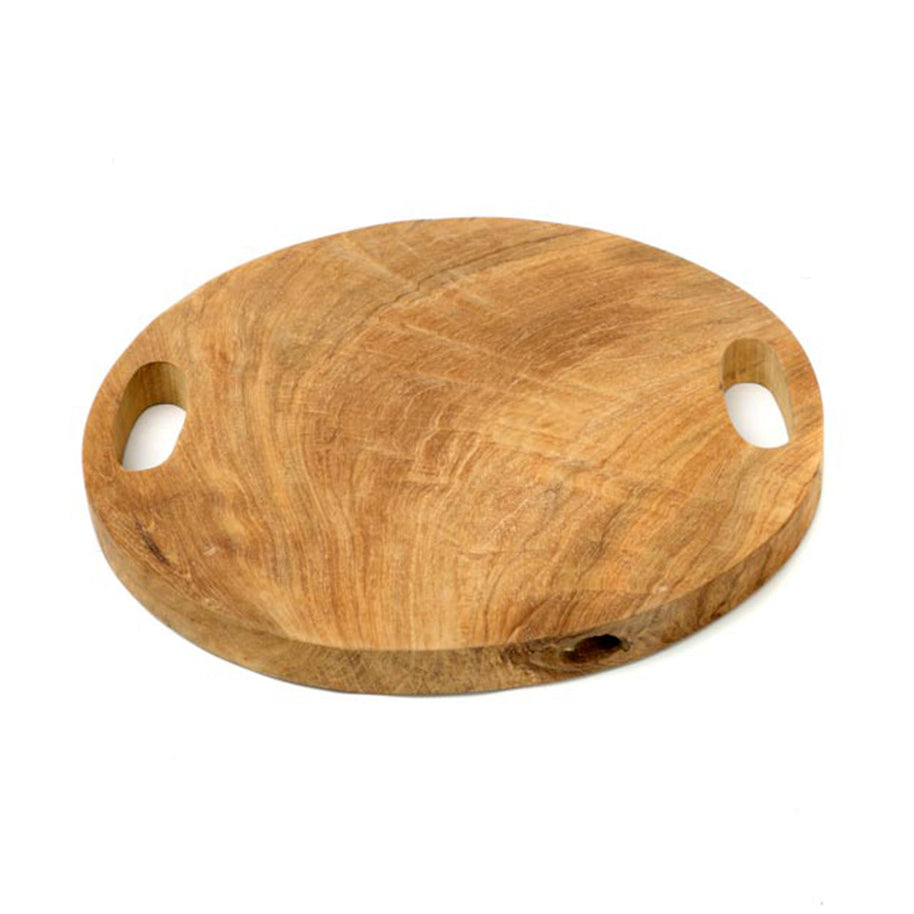 Teak Root Tray - Natural - Large