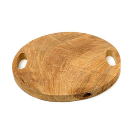 Teak Root Tray - Natural - Large