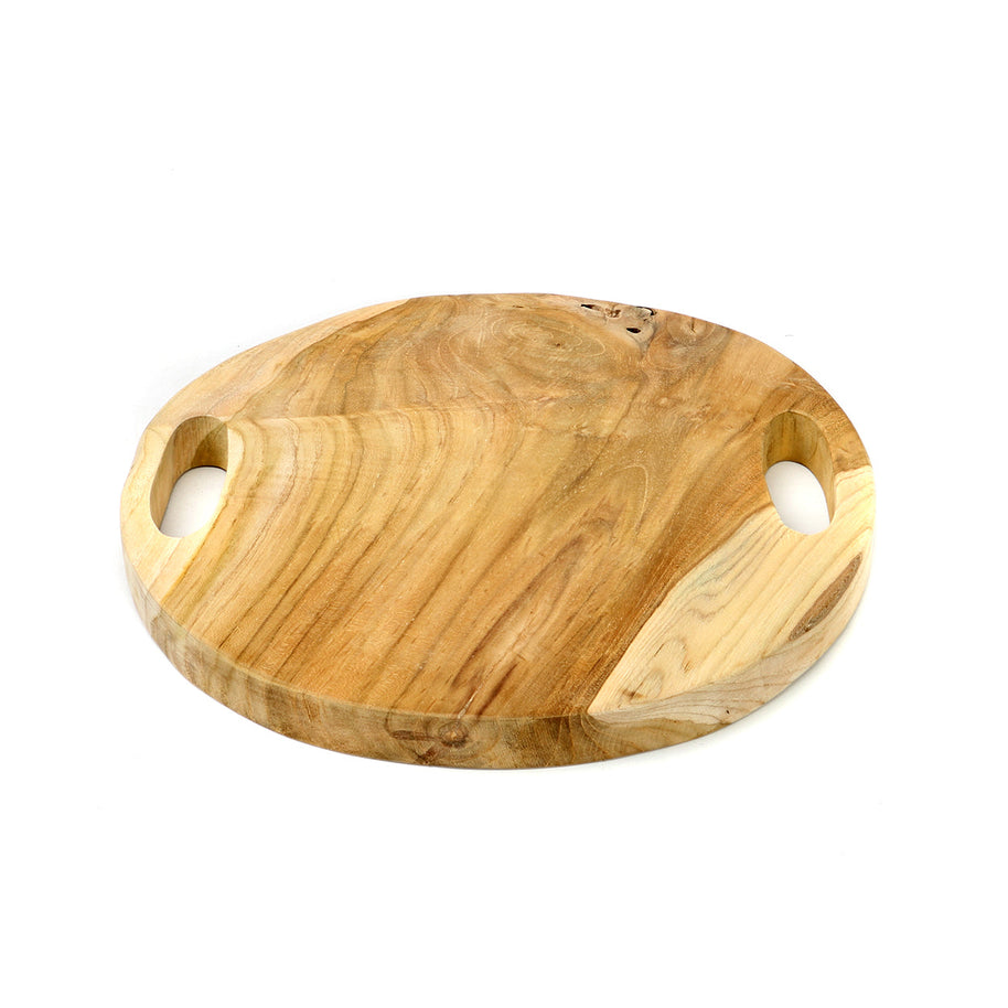 Teak Root Tray - Natural - M