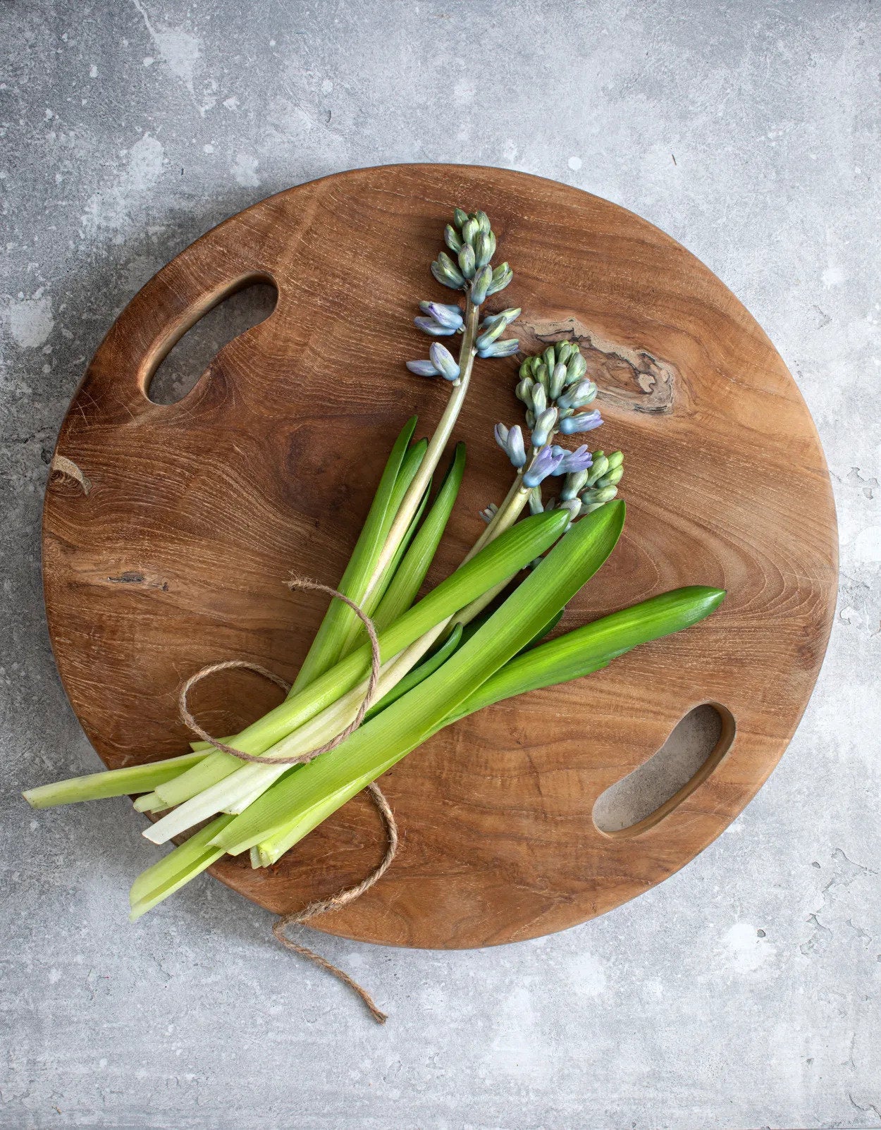 Teak Root Tray - Natural - M