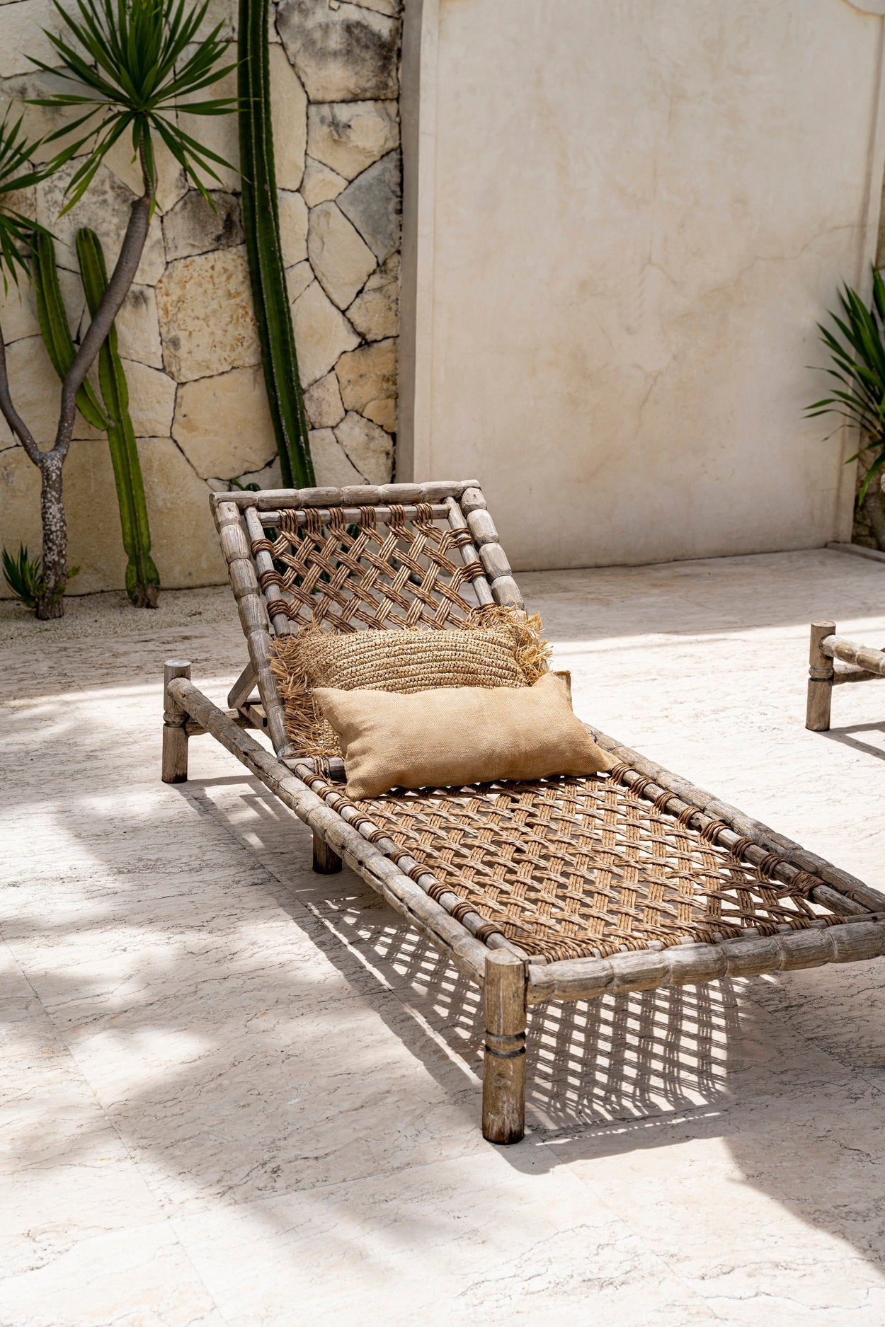 The Jute Cushion Cover - Natural - 30 x 60 cm