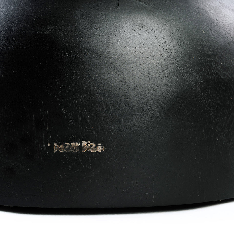 The Karbun Stool - Black/Natural