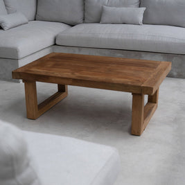 The Reclaimed Teak Coffee Table - Natural