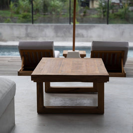 The Reclaimed Teak Coffee Table - Natural