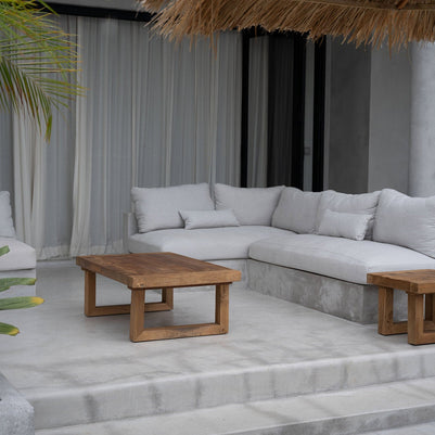 The Reclaimed Teak Coffee Table - Natural
