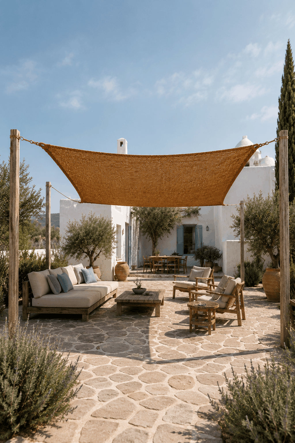 The Coco Shade Rectangular - Natural - 500 x 300