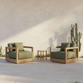 The Umalas One-seater Sofa - Outdoor - Green Algae
