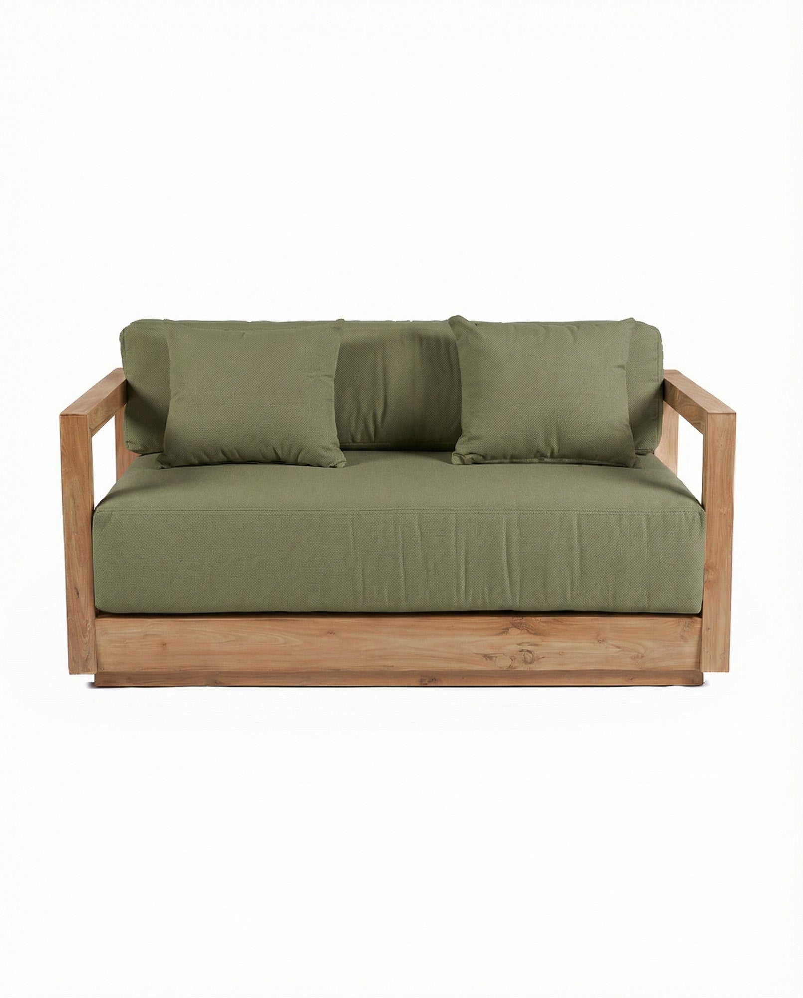 Umalas Two-Seater Sofa - Outdoor - Algae Green