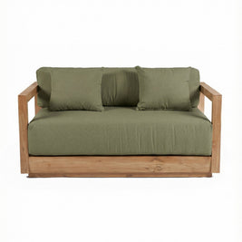 Umalas Two-Seater Sofa - Outdoor - Algae Green