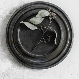 The Burned Plate - Black - L