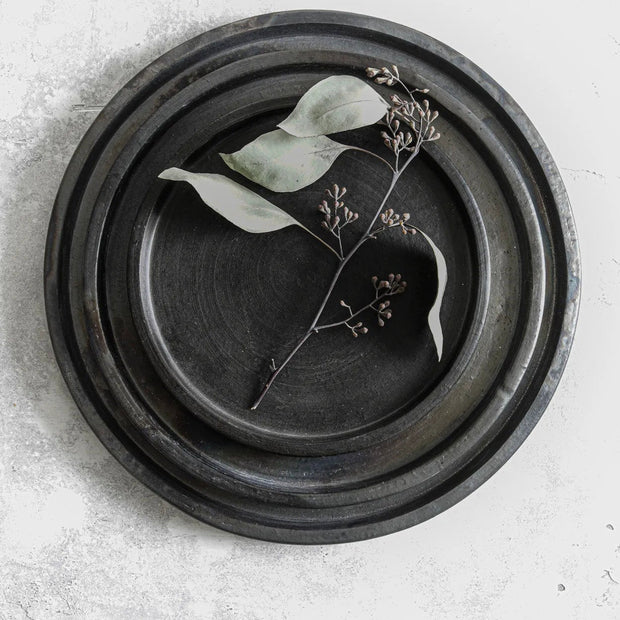 The Burned Plate - Black - L